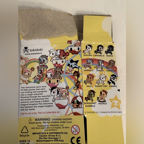 🦄Tokidoki Bambu Unicorno Series 2 Figurine 🦓 - Picture 12 of 12